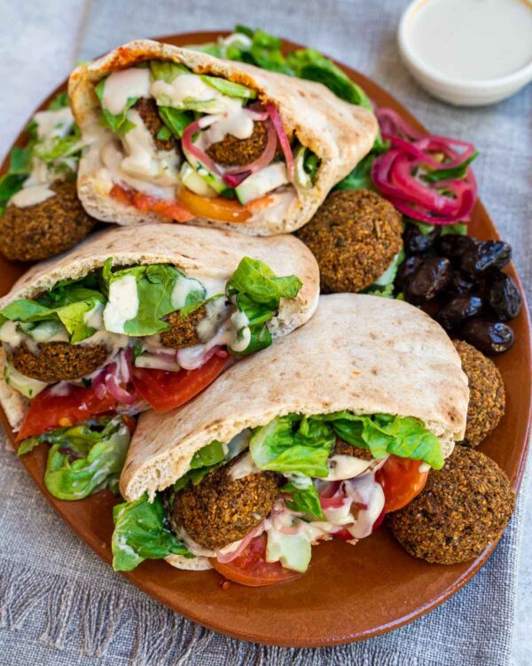 Falafel Pita Sandwich