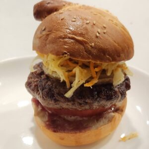Hamburger with Fries