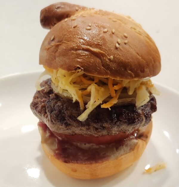 Hamburger with Fries
